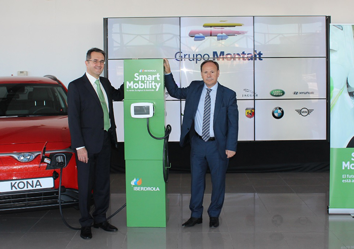 foto noticia Iberdrola refuerza el despliegue de la recarga del vehículo eléctrico en España con Montalt.